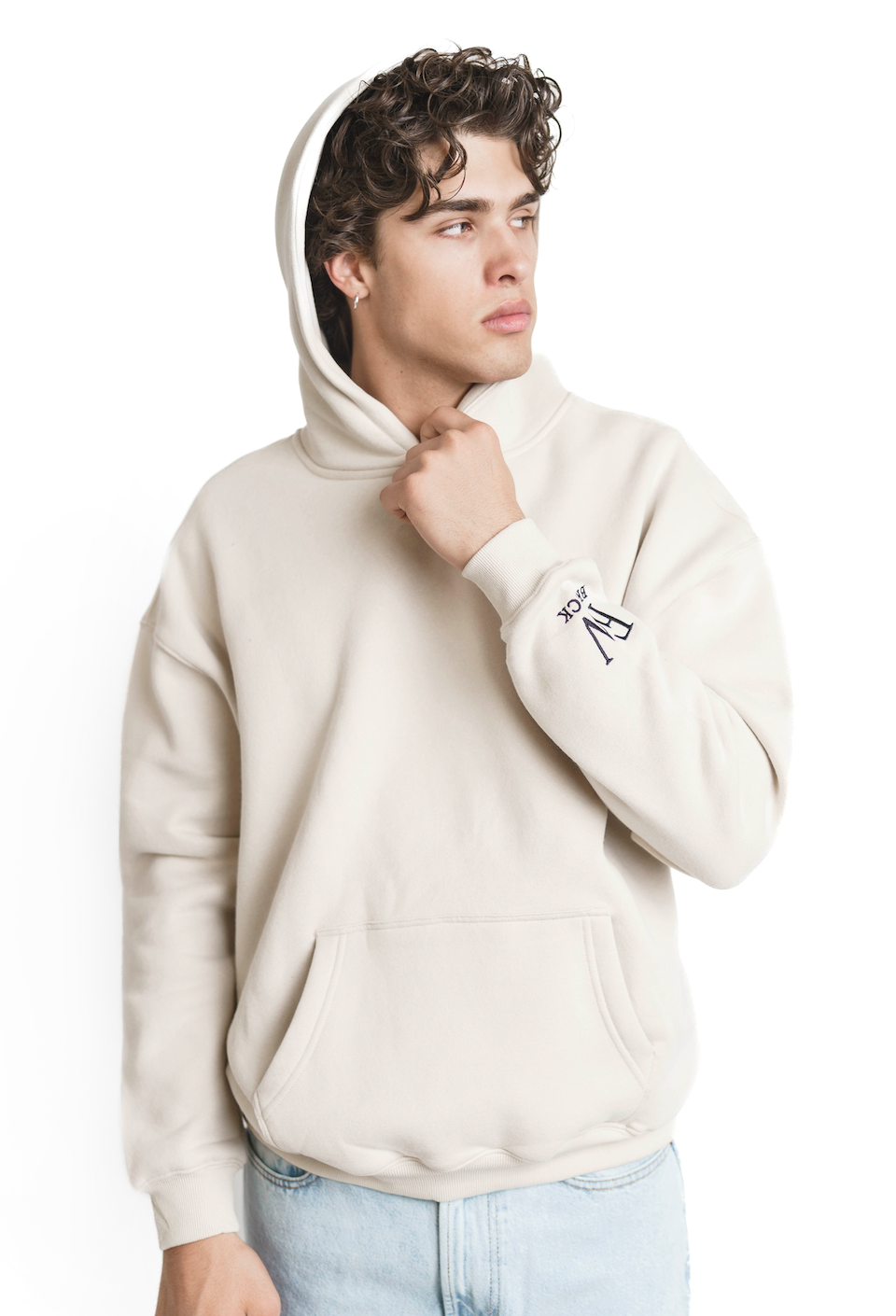 Forever Cozy Hoodie - Snow Beige-1