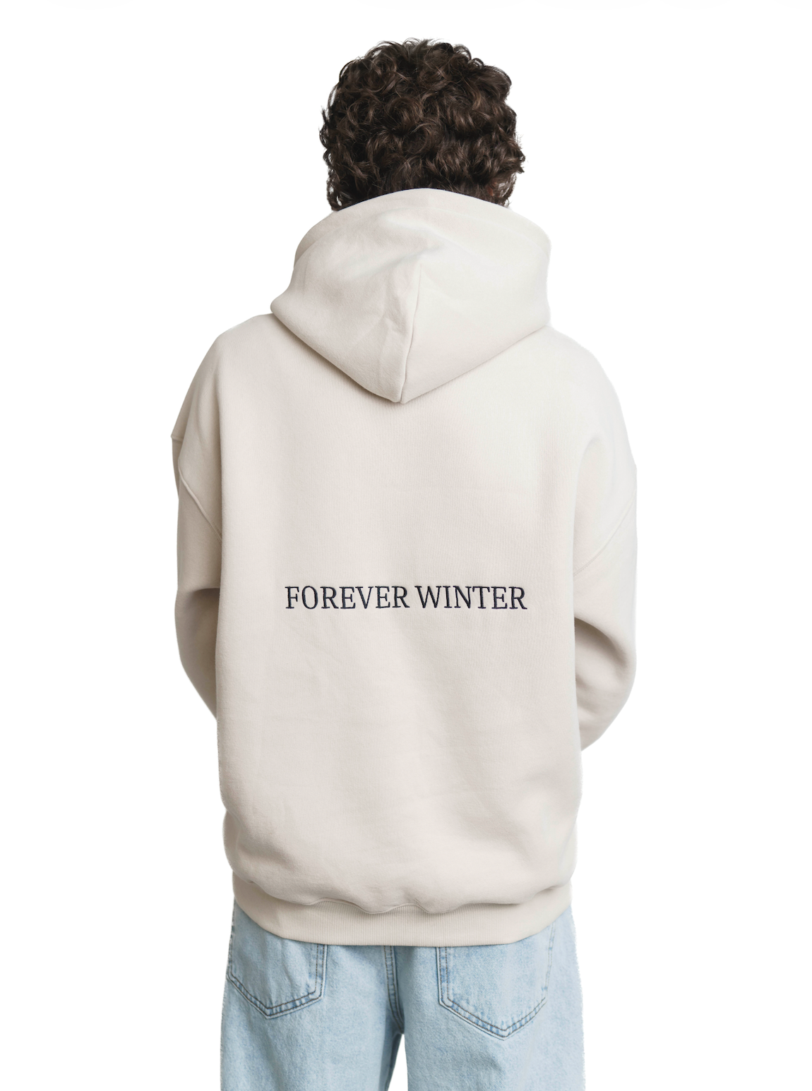 Forever Cozy Hoodie - Snow Beige-3