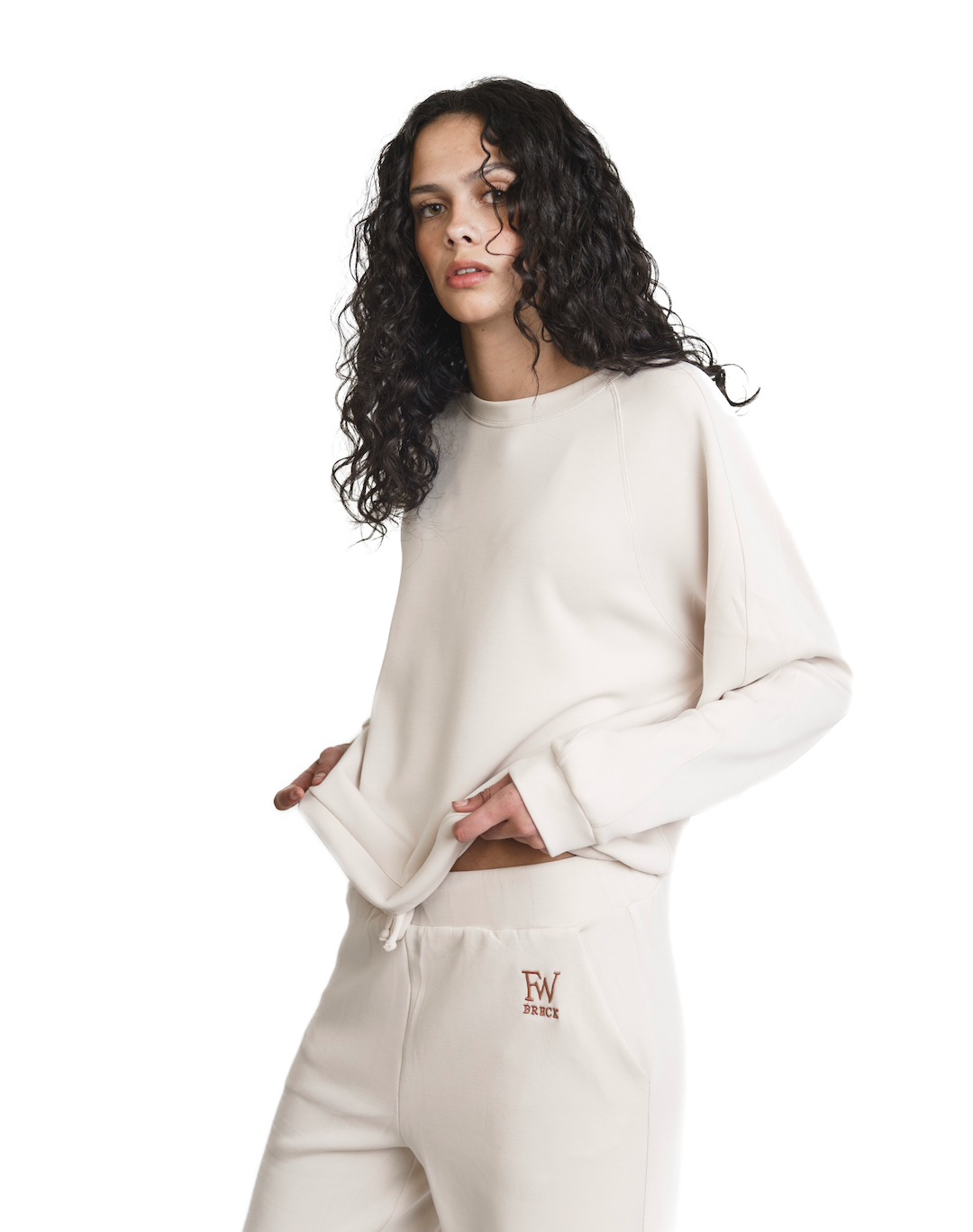 CloudSoft Crewneck - Winter Cream