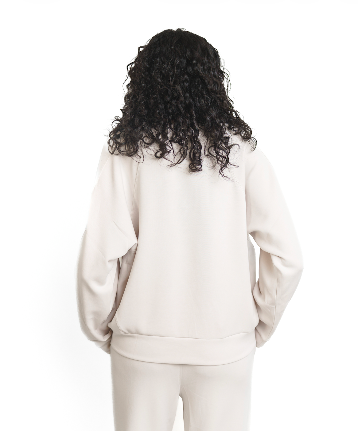 CloudSoft Crewneck - Winter Cream-2