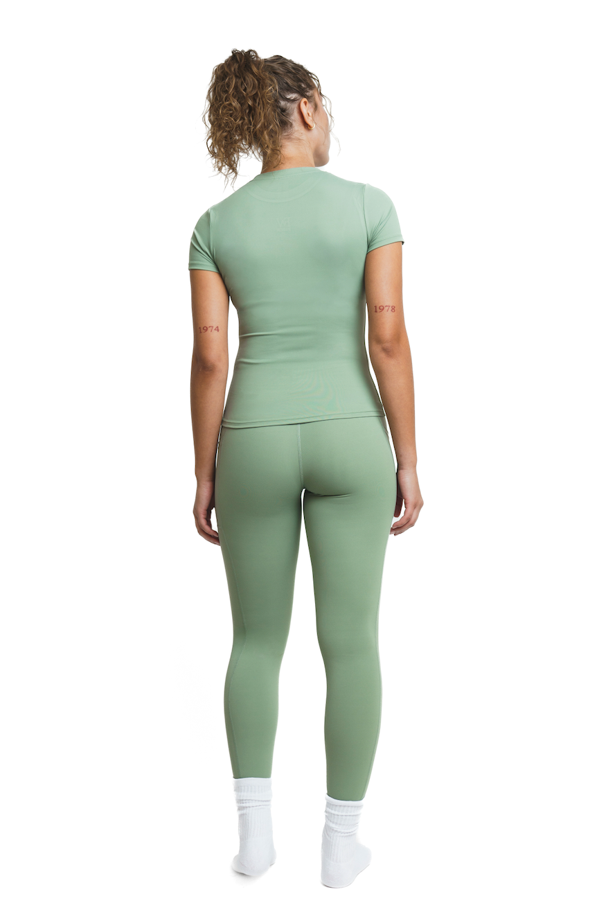 Flex Short Sleeve - Frosted Sage-3
