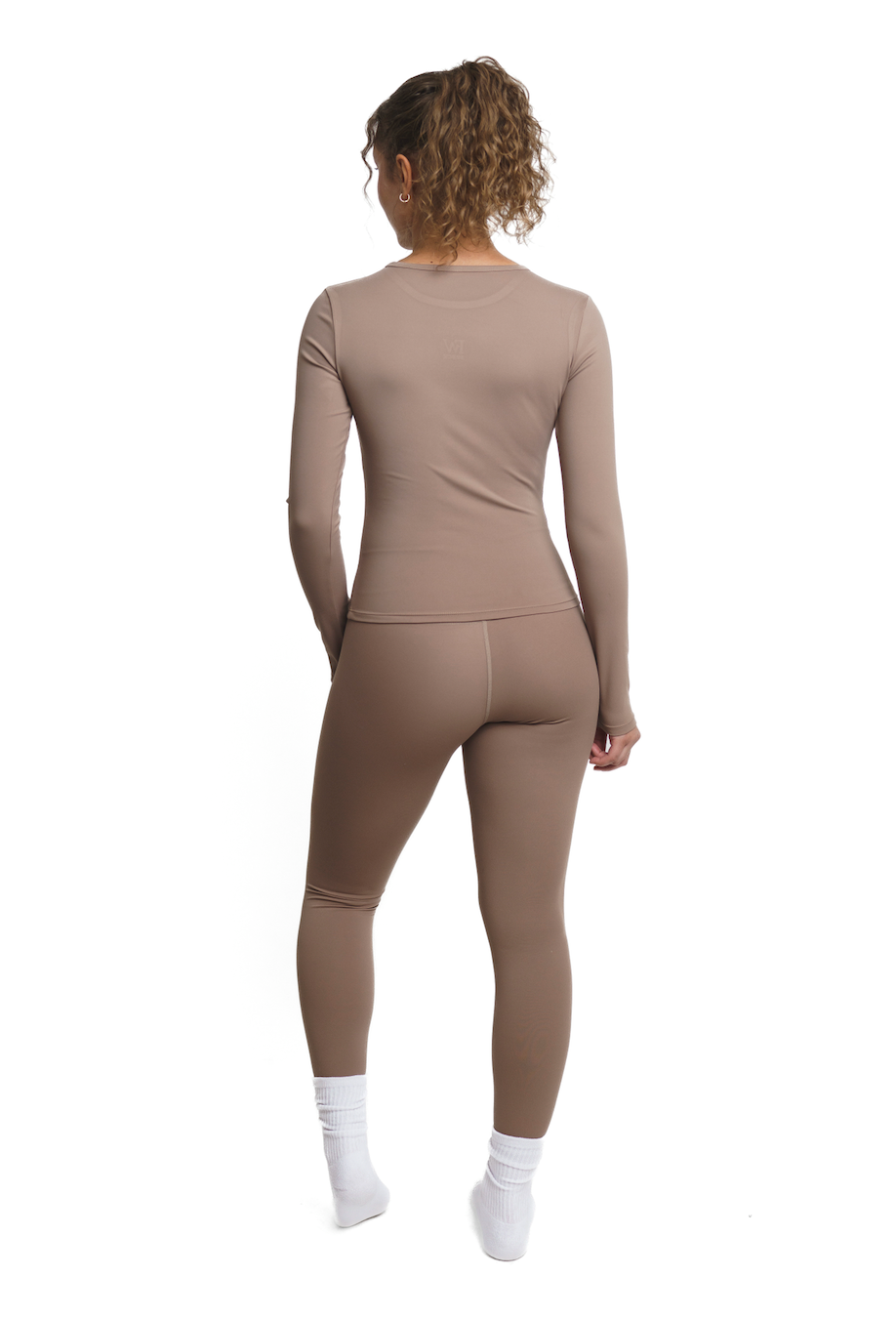 Flex Leggings - Trail-stone Brown-2