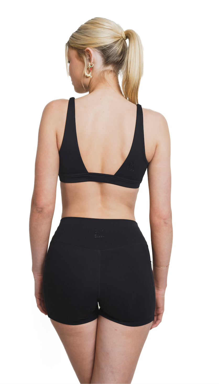 Flex Pocket Shorts - Timber Black-2