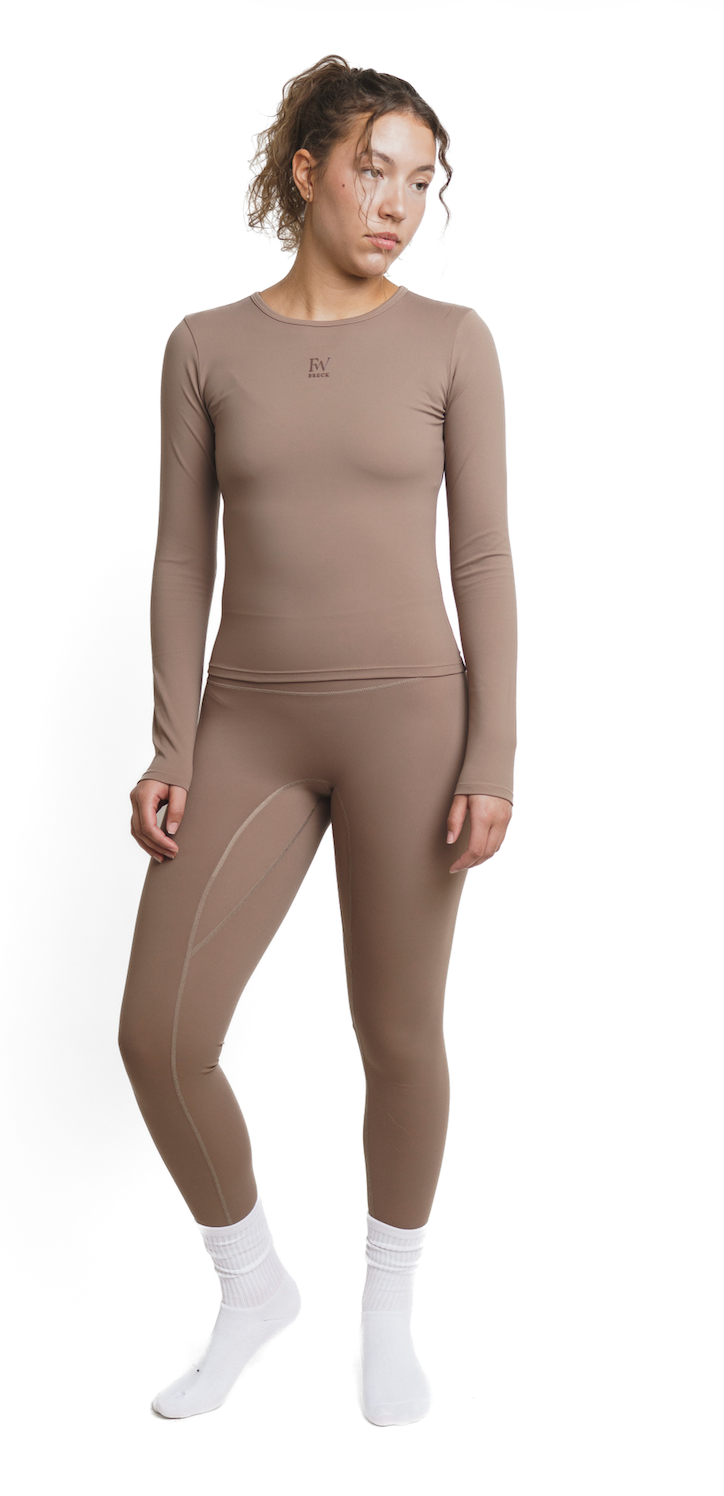 Flex Long Sleeve - Trail-stone Brown