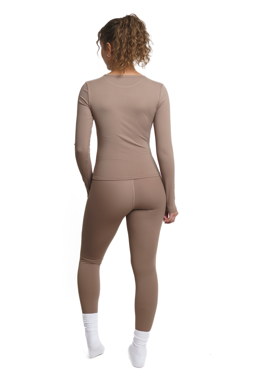 Flex Long Sleeve - Trail-stone Brown-3