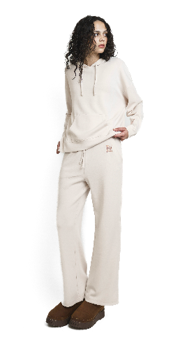 CloudSoft Hoodie - Winter Cream-1