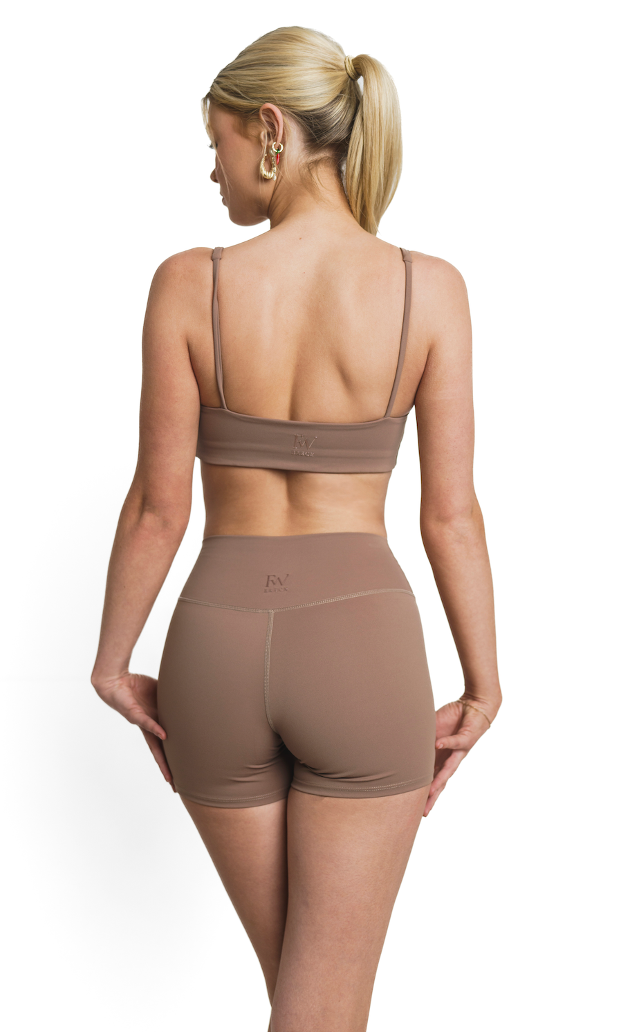 Flex Scoop Bra - Trail-stone Brown-4