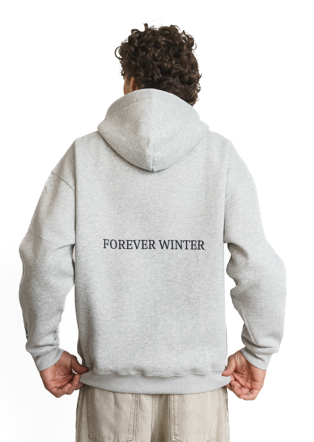 Forever Cozy Zip Hoodie - Frosted Heather (Men's)-4
