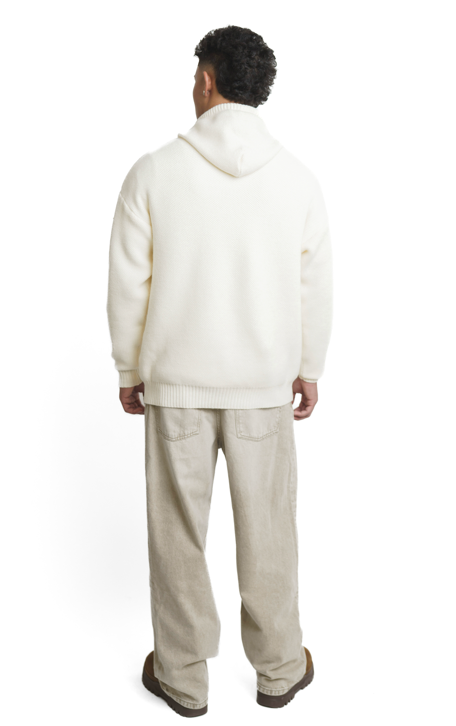 Lodge Knit Hoodie - Alpine Ivory-3