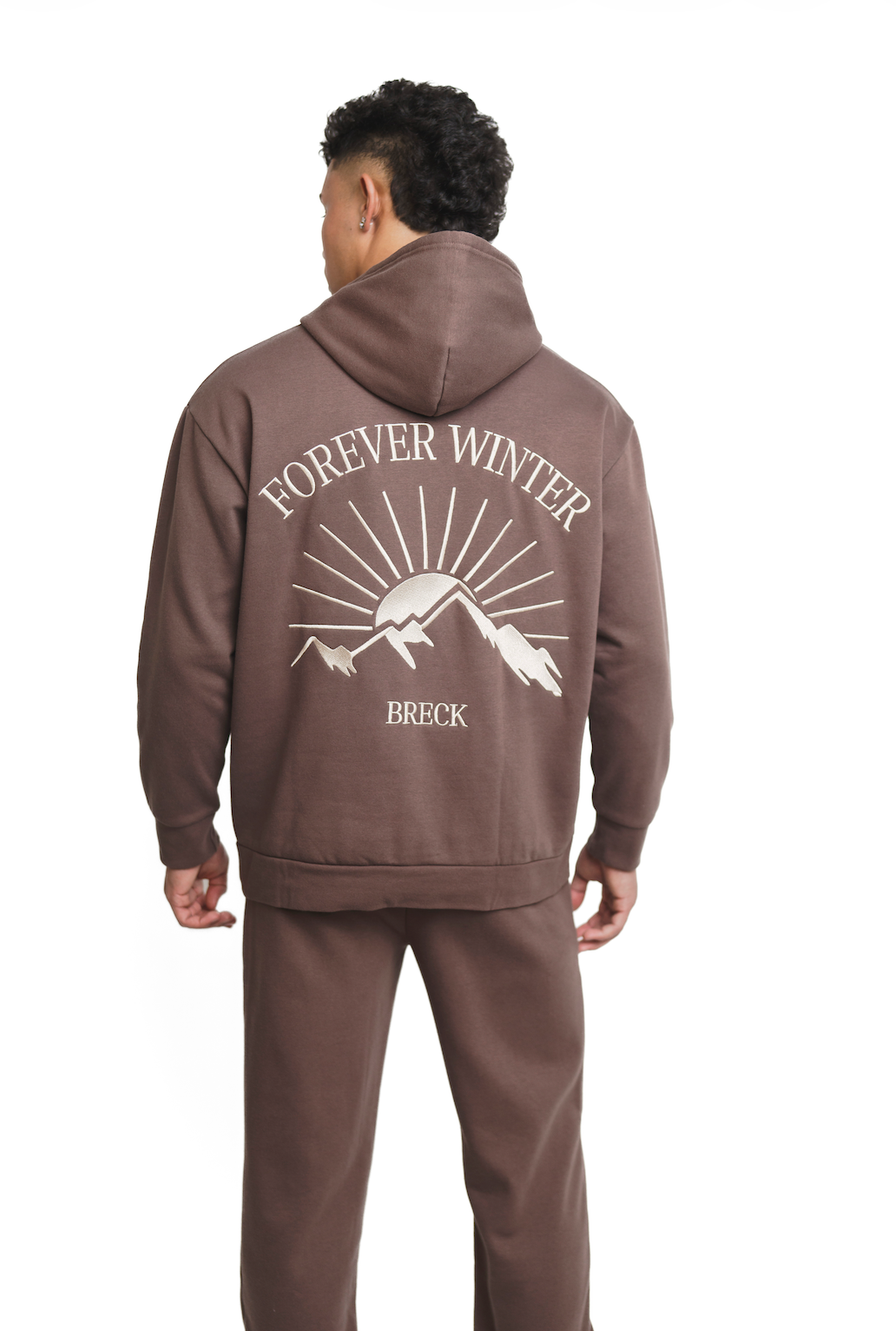 Alpenglow Hoodie - Cocoa Brown (Men's)-4