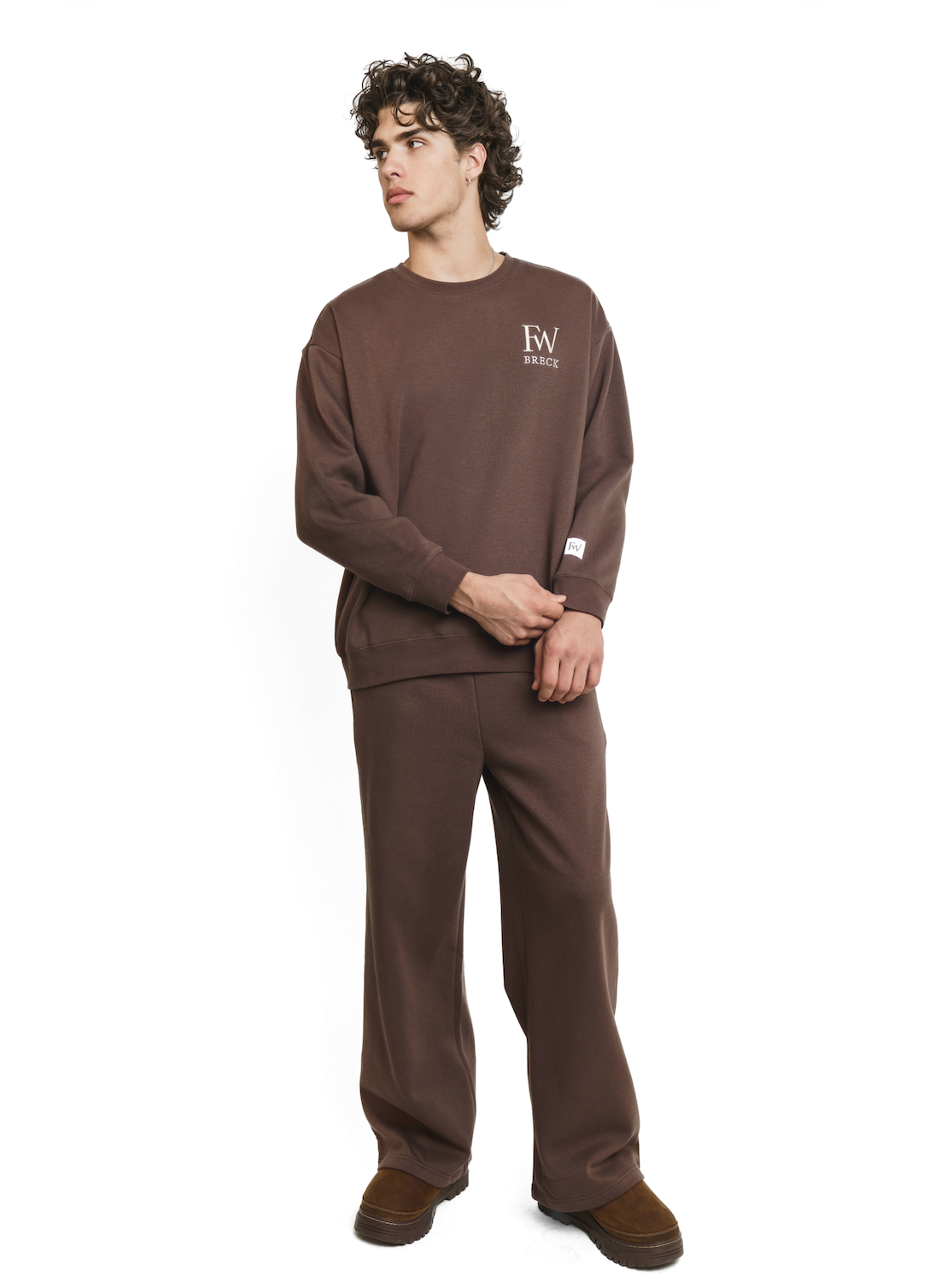 Alpenglow Crewneck - Cocoa Brown (Men's)-4