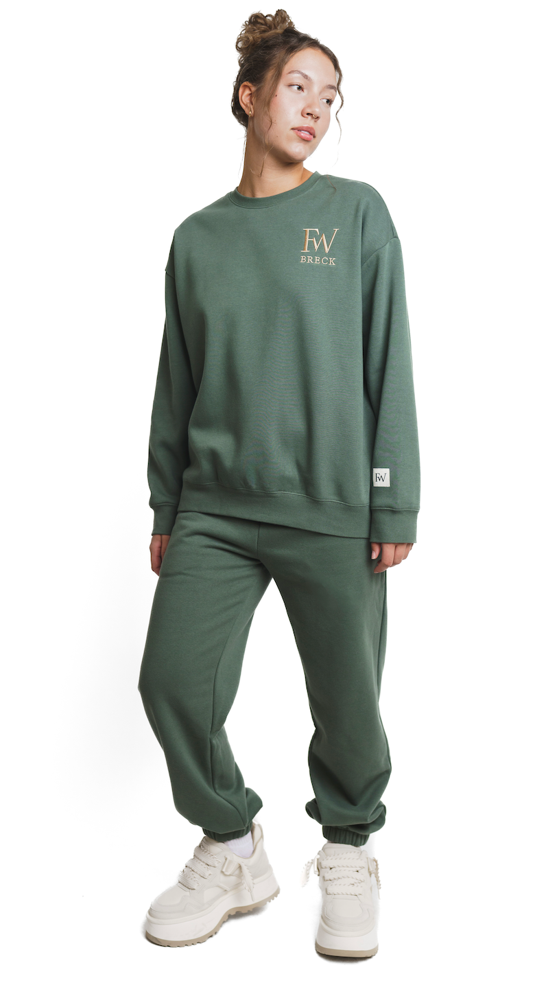 Alpenglow Crewneck - Alpine Sage (Women's)