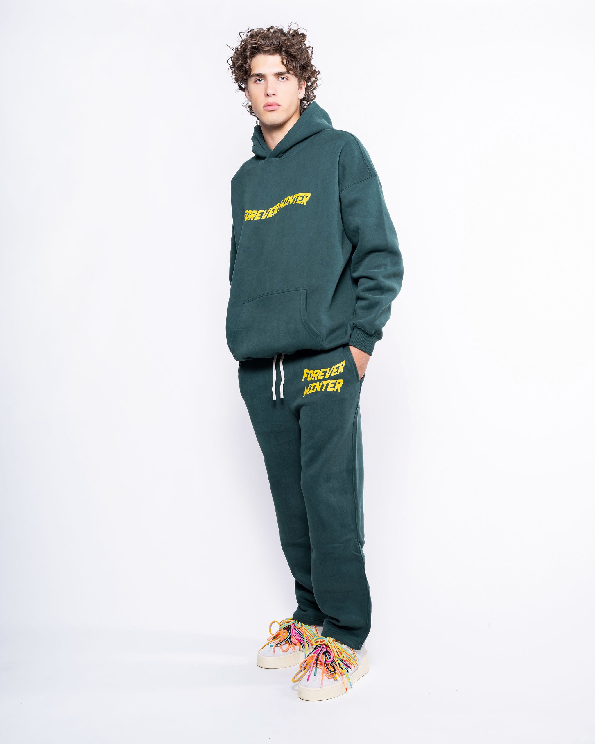 Forever Cozy Hoodie - Evergreen (Men's)-1
