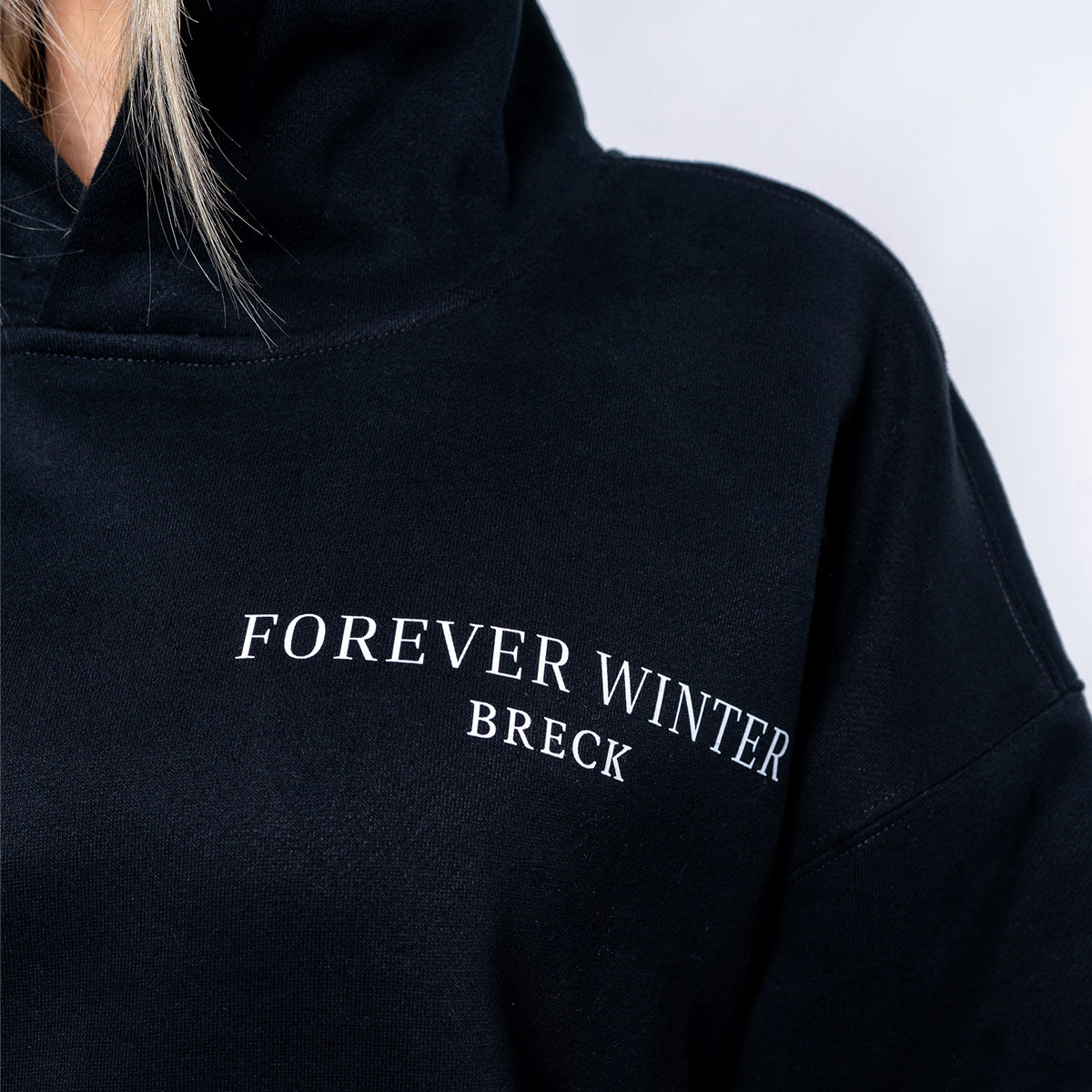 FW Heavy Hoodie Black - Image 8