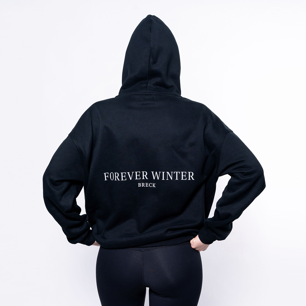 FW Heavy Hoodie Black - Image 6