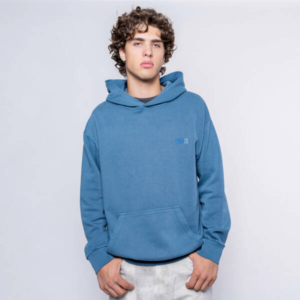 FW Mountain Essential Hoodie Pebble Blue