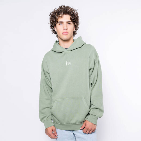 FW Mountain Essential Hoodie Military Green