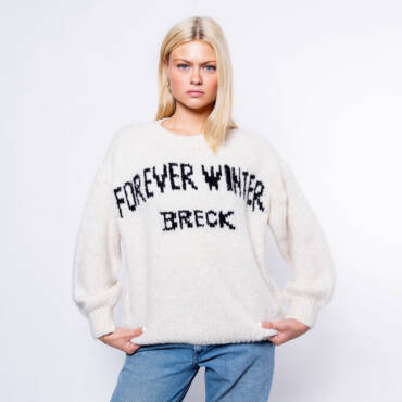 FW Breck Spell out Sweater