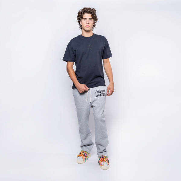 FW Pants Straight Leg Fleece Sport Grey