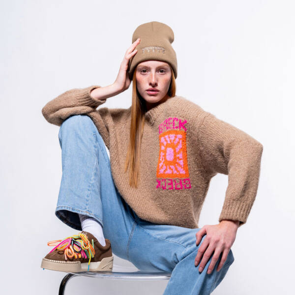 FW Beanie Sand Beige