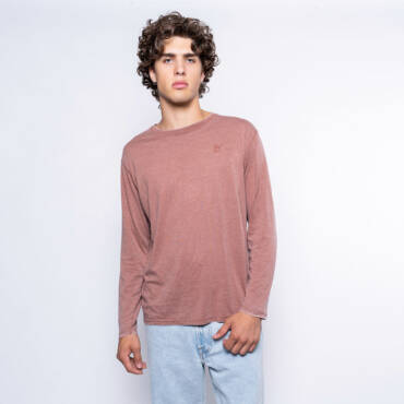 FW Essential Long Sleeve Mocha Red