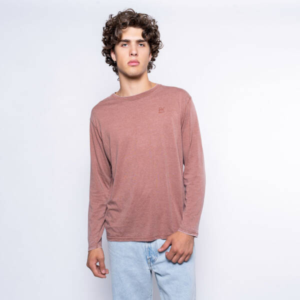 FW Essential Long Sleeve Mocha Red