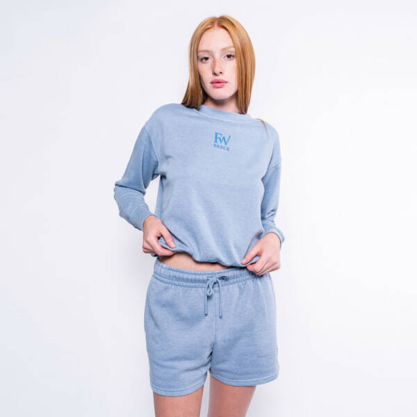 FW Breck Crewneck Denim Blue